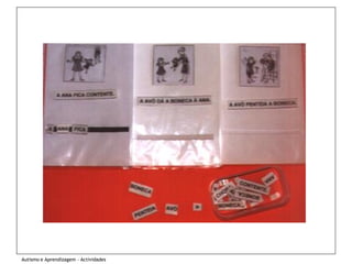 Autismo e Aprendizagem - Actividades
 