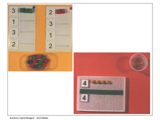 Autismo e Aprendizagem - Actividades
 
