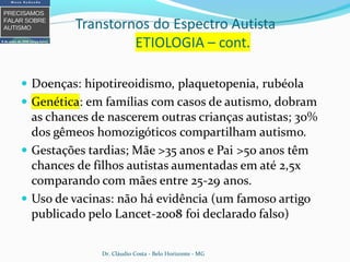 Dr. Cláudio Costa - Belo Horizonte - MG
 