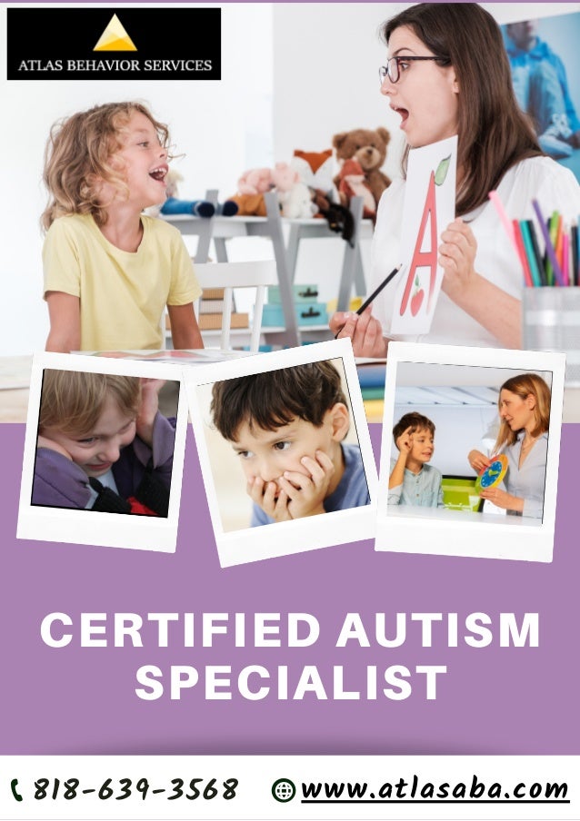 Certified Autism Specialist Behavior Analyst Atlas Behavior Services
