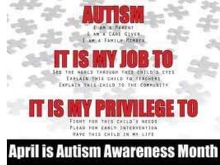 AUTISM  ppt