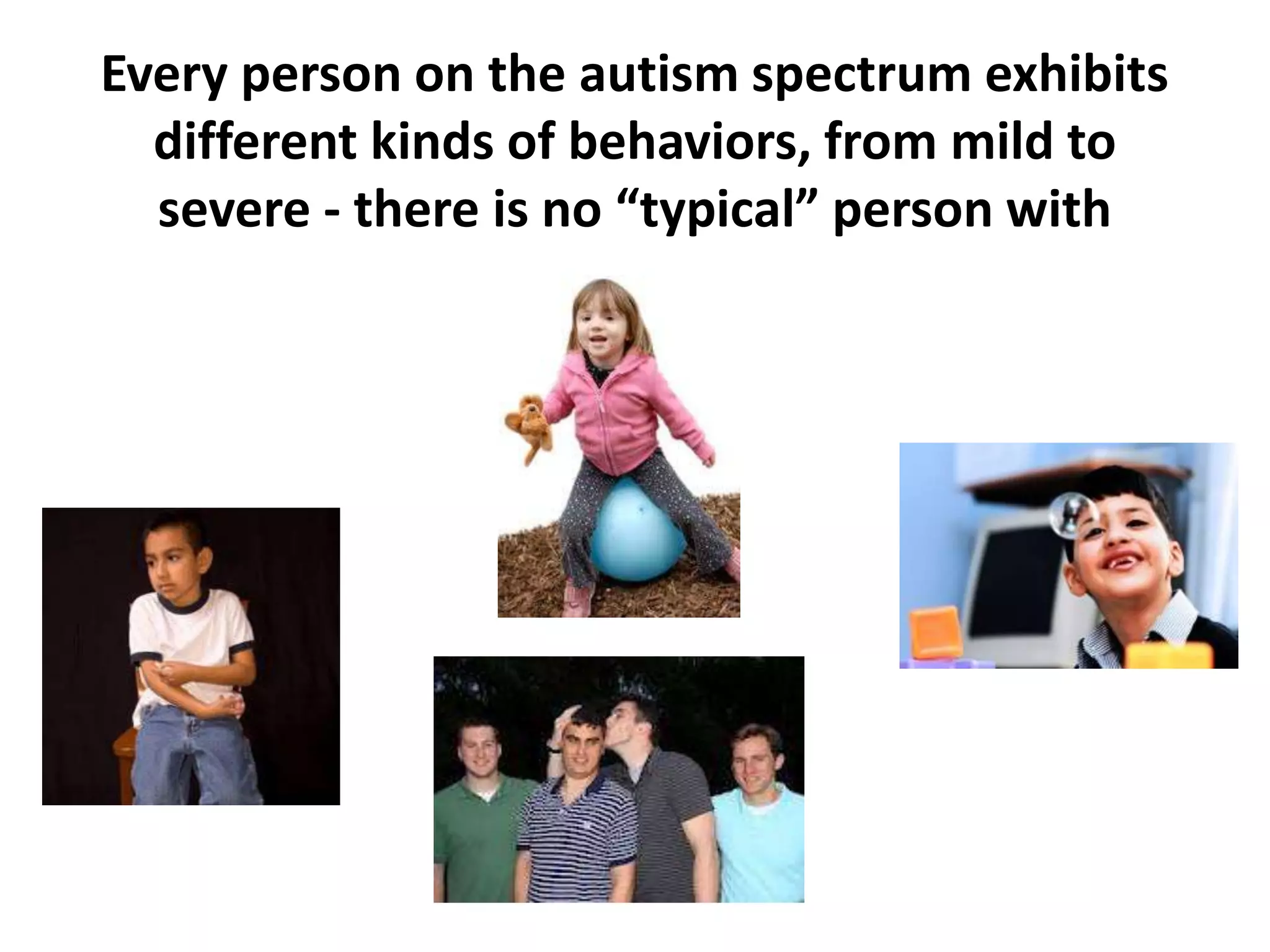 Autism presentation | PPTX
