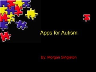 Apps for Autism



By: Morgan Singleton
 
