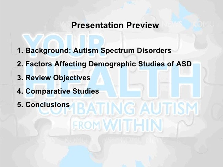 research proposal topics in autism