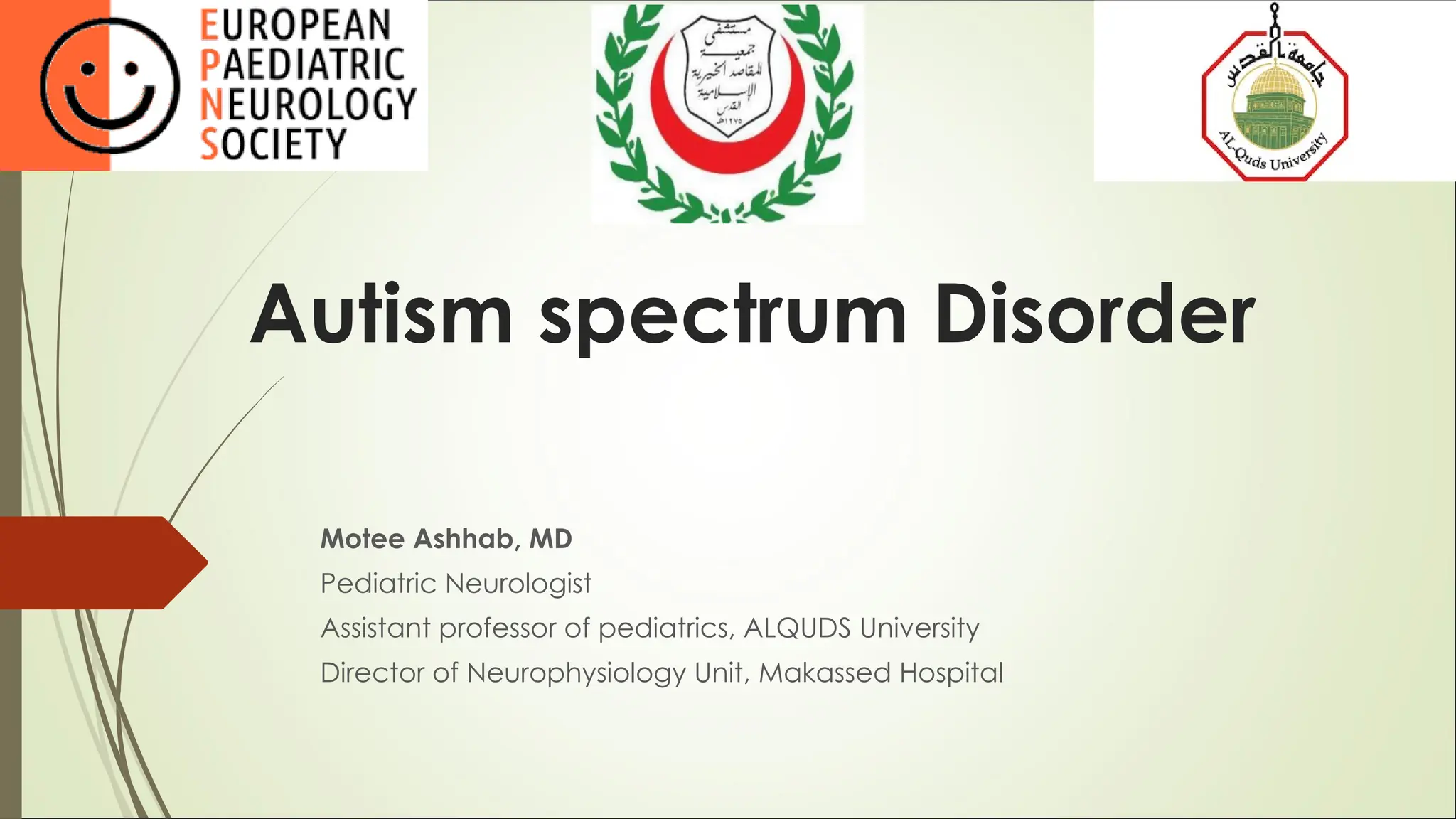 Autism spectrum Disorder for medical students