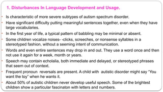 Autism Spectrum Disorder.pptx asd definition spectrum | PPTX