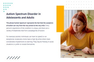 Understanding Autism Spectrum Disorder (ASD) | PDF