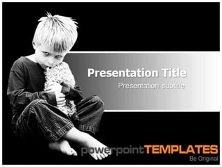 Autism Treatment Powerpoint Template