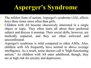 Autistic Disorder | PPT