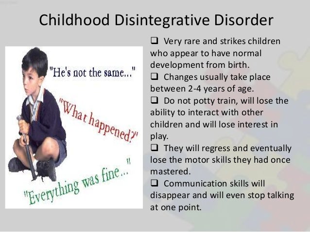 Autistic spectrum disorder