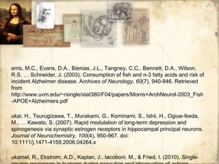 Early version of autistogenesis presentation - 