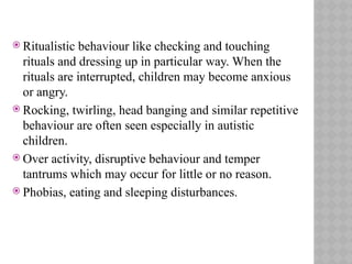 virtual AUTIUSM in children and its management as | PPTX