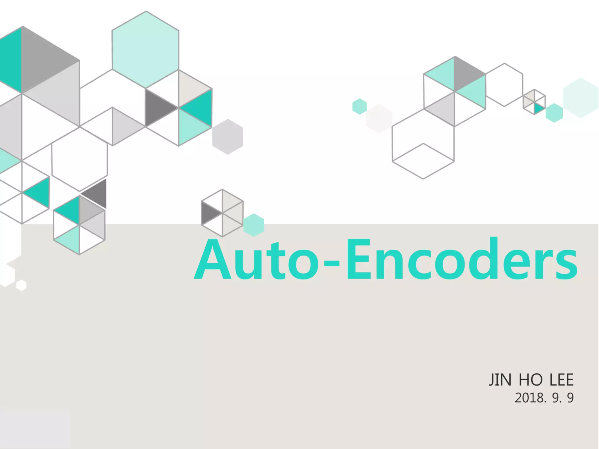Auto-Encoders and Variational Auto-Encoders | PPT