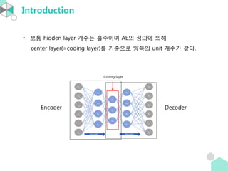 Auto-Encoders and Variational Auto-Encoders | PPT