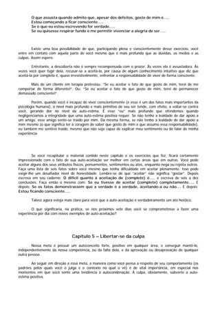 Auto Estima   Como Aprender A Gostar De Si Mesmo [Nathaniel Branden]