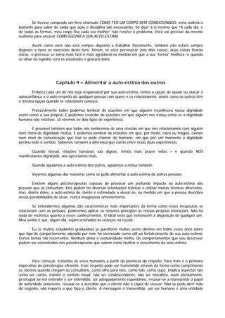 Auto Estima   Como Aprender A Gostar De Si Mesmo [Nathaniel Branden]