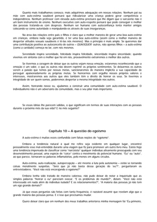 Auto Estima   Como Aprender A Gostar De Si Mesmo [Nathaniel Branden]