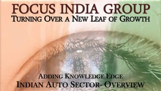 Indian Auto Sector - Overview 