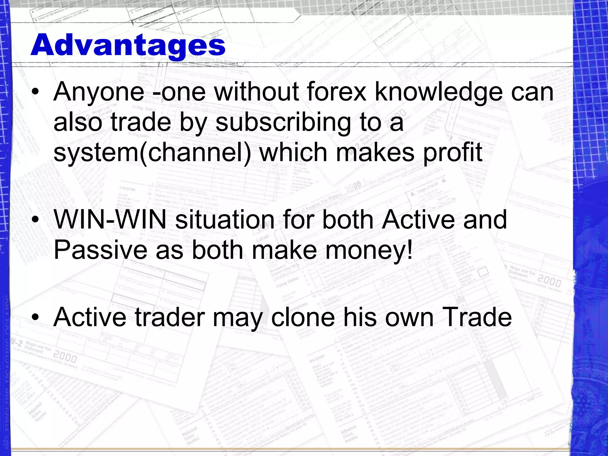 Auto Forex Trade with Meta Trader 4