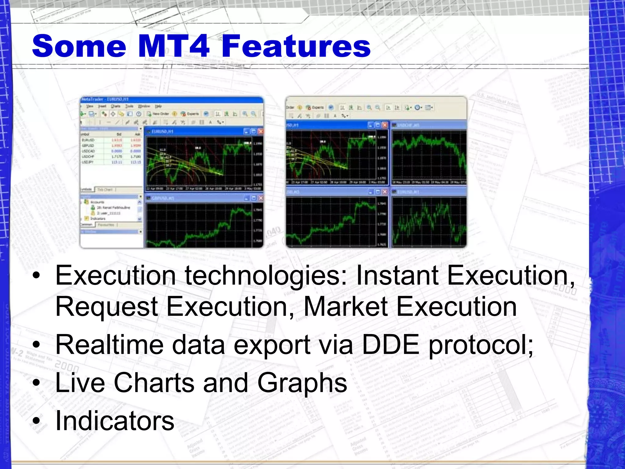 Auto Forex Trade with Meta Trader 4