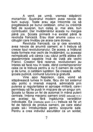7

,tadlos nu ac rotătlucsa ludividni aerc a urtneP
.elas elirupocs urtnep ezeţniubertnî i-ăs etaop
lutats erac ep ,inemao sudorp ed ăcirbaf ed lef
nu eif ăs aiubert ).n.n iilocş aiţutitsni( aE .elaudividni
roliţăteirav aţniudăgnî ărăf ,pit işaleca ep
).n.n iţacude( iţiorc inemao cinacem anibmî ,elartnec
iiretup anâm nî tamotua ed lef nu aecăf iul alaocŞ
.mo rugnis nu ed eracşim nî ăsup eif ăs uaetimrep
i-erac ,ăratilim epaorpa ie aetatiraluger iş aeretup
nirp ălibarimda ,ănişam ăsnemi o citilop uăs
lumetsis tot nid ucăf ,etaot nî aemul ăcsaenâpăts
ăs dniov ,erac ,noelopaN iopa eniV
.ătiutarg iş arorutut ănumoc ,ăcilbup alaocş
,leftsa ,ăzaeerc eS .irotătpul ineţătec ic ,emul ed iş
etruc ed inemao if un a urtnep aiubert el ec aeec
rolinaropmetnoc dnâd ,etaot nî uon ăcaf ăs seleţnî
ua iiranoiţulover ,evrezer ărăf irotaerC .iicnarF
iihcev ela ăţaiv ed ăcnî elibapac eletnimăzeşa
nid aetâta ăftrej tuzăc ua-i aierăc ăru ătacăpmîen
işaeeca uc ,tnâmăţăvnî ed ihcev iam elemrof etaot
tarutălnî a ,aeeca eD .iuluranoiţulover lupit ezeerc
ăs aiubert iî ie ;inemao iţimuna ed eioven aeva
,ăciteivos aec iş ac ,ăzecnarf aiţuloveR
.uaerod erac aieca ep uaţăvnî erac irăgulăc
).n.n aviţâc( emuna raod uarE .ăzecnarf aiţulover
al ănâp tatsixe a-n ăramirp alaocŞ .soj ănâp
aegrem un atseca lutnâmăţăvnî raD .libaubirtnoc
nub ,sela iam ,iş şatso nub ,narevus ed ăţaf
ăţniderc uc lumo ,naeţătec lunub ep ăcsaetăgerp
ăs ac etimcotnî aşa uare etaoT .işupus inub
ed eioven aeva nredom lunarevuS .rolihranom
iirinâpăts aemerv ,ămru ep ,tinev A

 