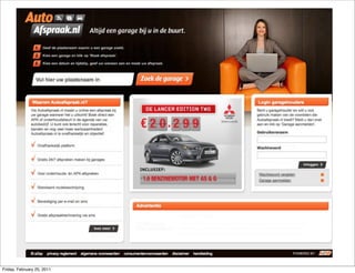 Friday, February 25, 2011
 