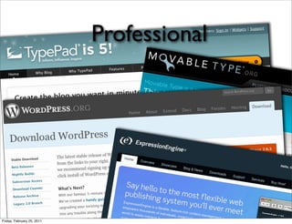 Professional




Friday, February 25, 2011
 