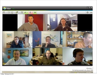 Friday, February 25, 2011
 