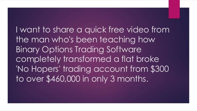 Binary options the truth