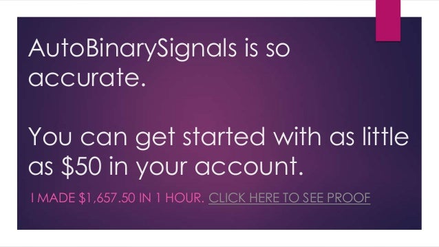 Autobinarysignals