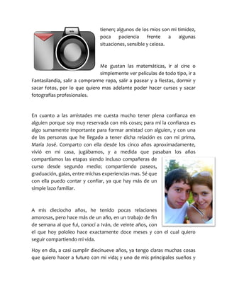 Autobiografía Pati Morales