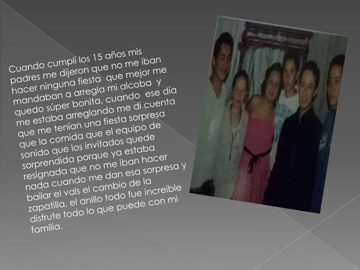 LA HISTORIA DE MI VIDA ES UN CUENTO