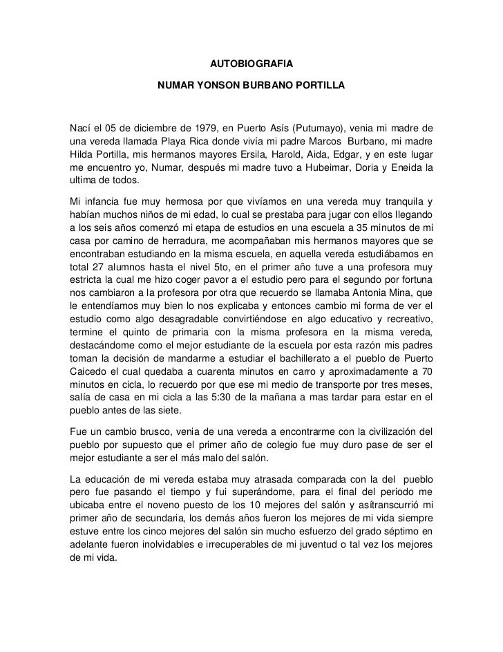 Autobiografia