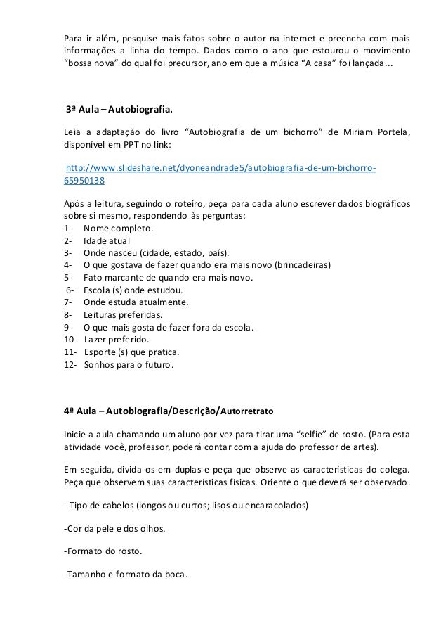 autobiografia