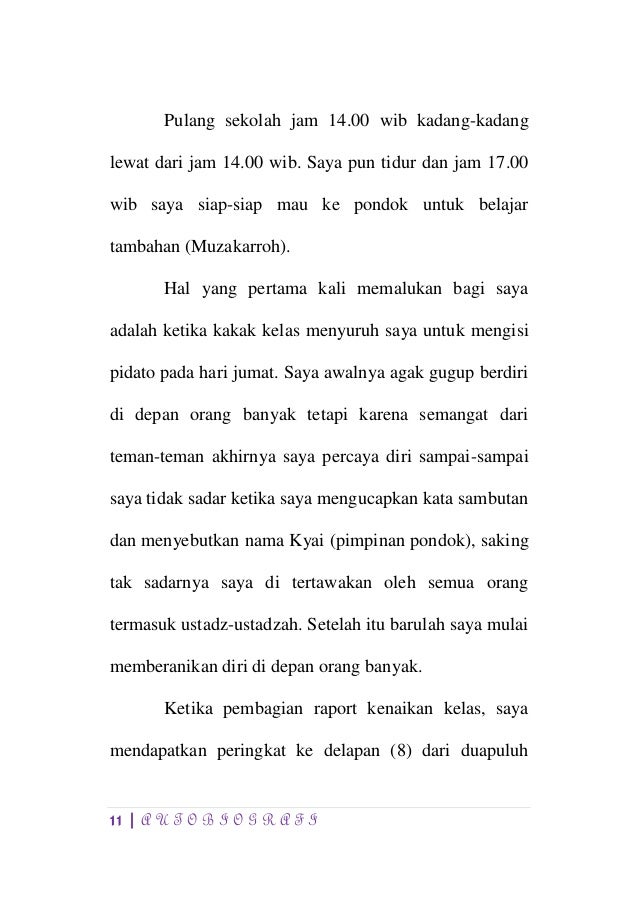 Pidato Pembagian Raport Gambaran