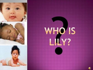 ? WHO IS Lily? 