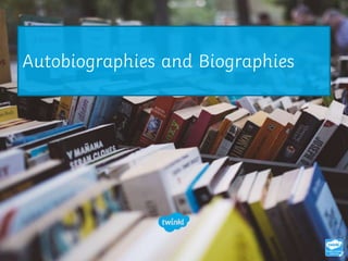 Autobiographies and Biographies
 