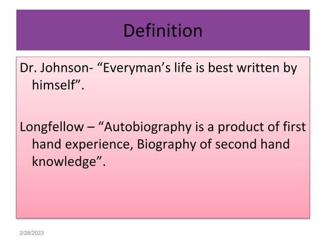 AUTOBIOGRAPHY INTRODUCTION EXAMPLE PDF visual data 5
