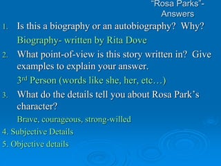 Autobiography and biography notes and lesson.ppt