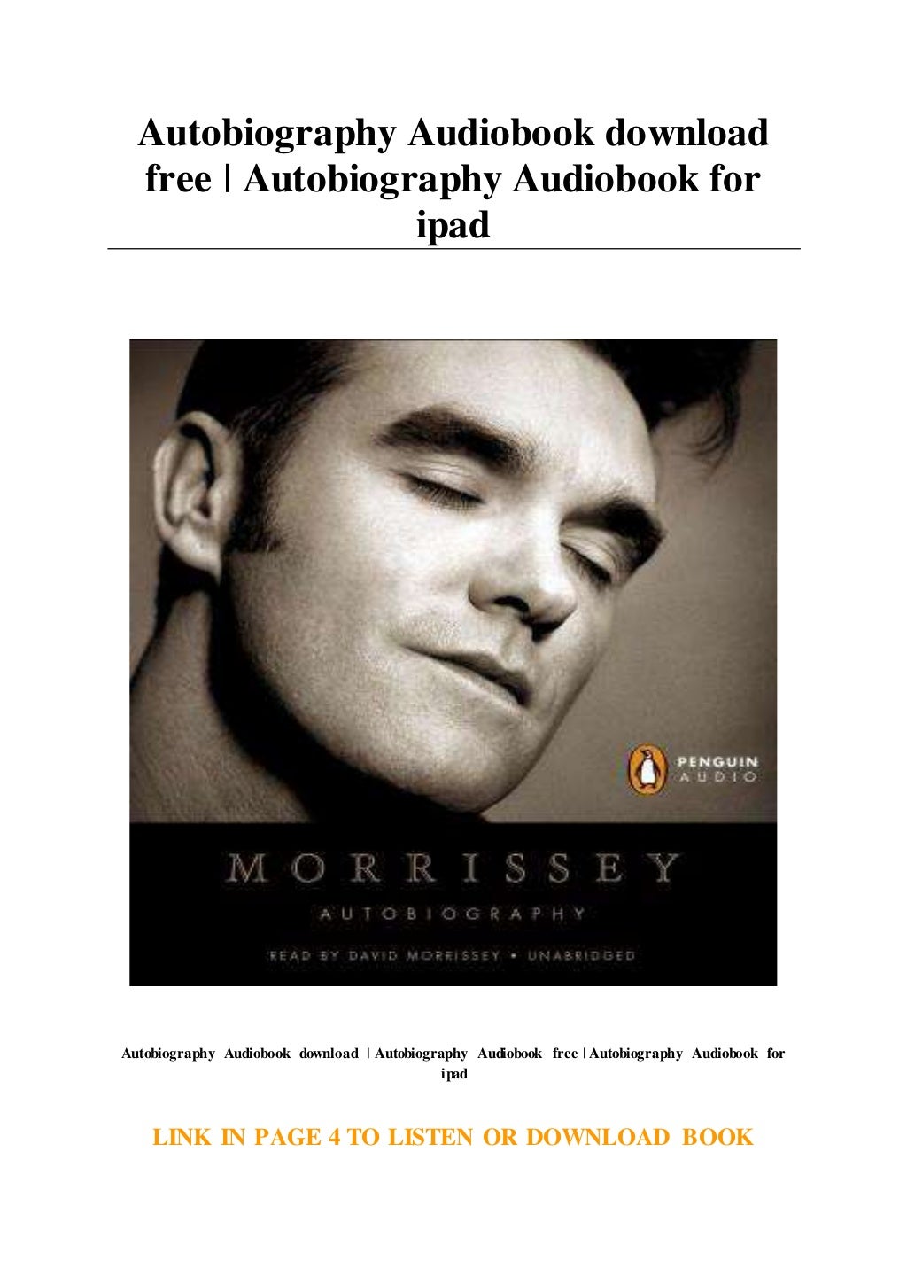 best autobiography audiobook