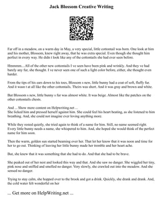 Autobiography Outline Template For Middle School | PDF