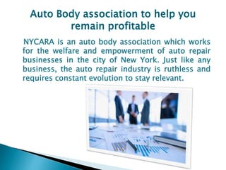 Auto body association to help you remain profitable | PPT
