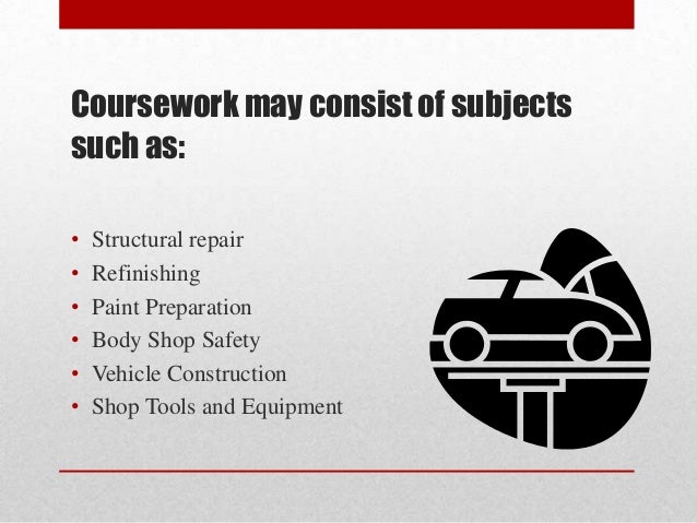 Auto body certificate and degree options