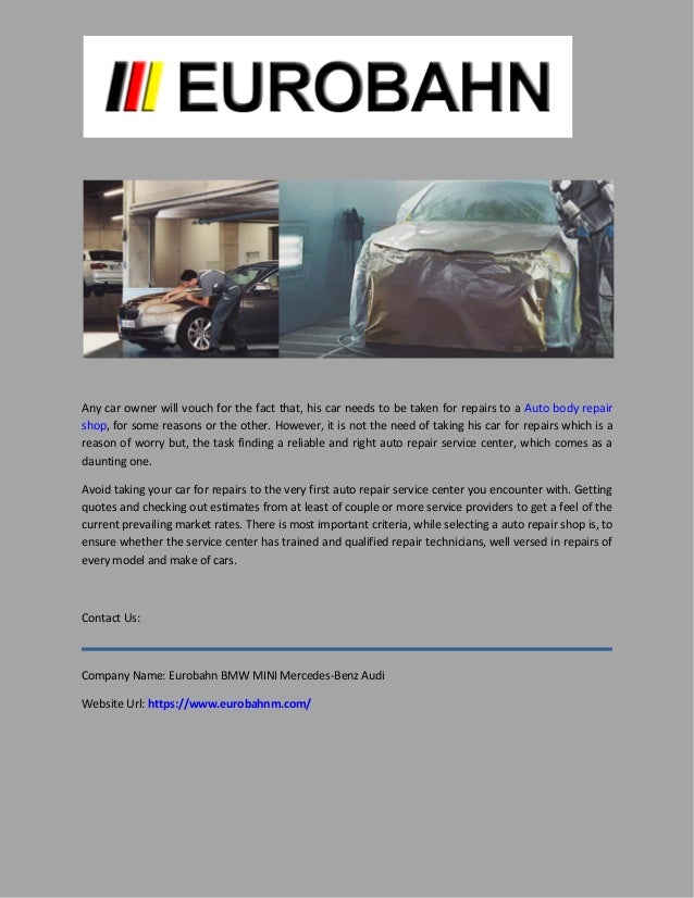 Auto Body Repair Shop Near Greensboro Nc