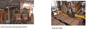Pack the bricks with packing machine
Pack the bricks
 