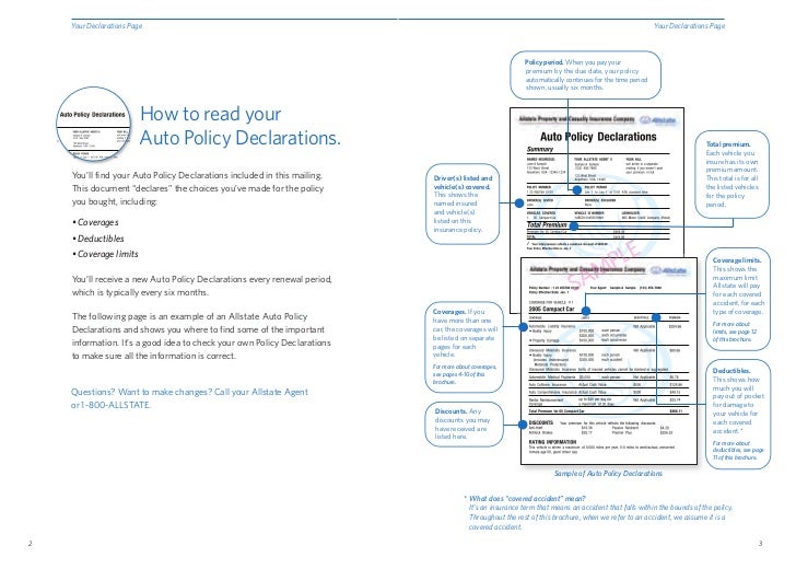 Auto Insurance Brochure