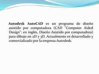 Auto cad | PPTX