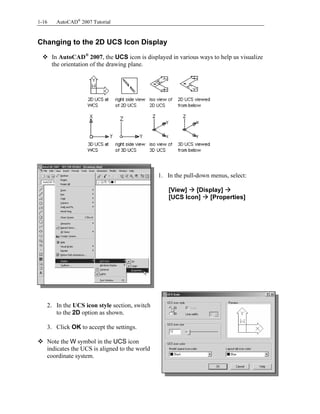 Autocad 2007 Workbook Tutorial | PDF