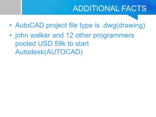 Cad Developer Fact File Autocad | PPT