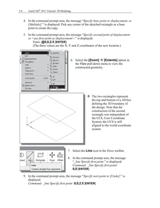 Autocad second level tutorial | PDF